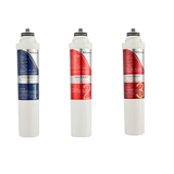 沁园净饮水机配件滤芯JL8585 JLD5593 8296 5299 8496 8396XZ 水机pp+颗粒+碳棒 新版无数字