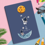 珍宜 苹果iPad mini2保护套mini1432保护壳7.9英寸迷你平板电脑mini7软壳A1489全包防摔支撑休眠卡通壳 蓝色宇航员 mini1/2/3