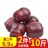 【新鲜采摘】红六福 甘肃花牛苹果新鲜水果苹果 70-75果带箱5斤