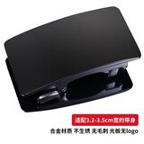 煦赟高端皮带头男内穿卡槽自动扣头腰带龙头皮带尾内扣式裤带头3.5cm 黑色-配3.2-3.5cm宽的皮带