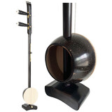 劉師傅 刘师傅 板胡乐器专业演奏黑檀木秦腔 歌曲 中音高音 老椰壳板胡 平头秦腔板胡