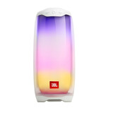 JBL PULSE4/5 音乐脉动四代 便携式蓝牙音箱 全面屏炫彩小音箱+低音炮 桌面音响 超长续航 【pulse4】 白色 官方标配