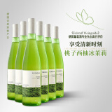露颂德国进口雷司令半甜白葡萄酒原酒进口微醺果酒750ML*6端午节送礼