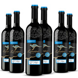 莱尼诺袋鼠澳大利亚进口红酒 14.5度精选梅洛 干红葡萄酒 750ml*6瓶 整箱
