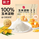 展艺 烘焙原料 玉米淀粉 300g*3 勾芡生粉嫩肉滑肉羹汤鹰粟粉