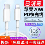 苹果数据线PD快充线20W充电线Type-C适用苹果iPhone14pro13/12手机充电器固质 PD20W苹果快充线数据线【1米闪充版】