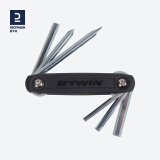 迪卡侬自行车工具多功能工具 组合套装 滑板螺丝刀修车工具OVB2 多功能自行车多用工具100
