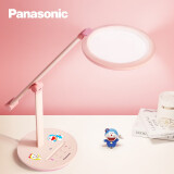 松下（Panasonic）台灯导光板智能调光全光谱护眼台灯儿童灯 致哲导光板哆啦A梦粉