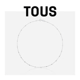 TOUS 【已合并下架】西班牙TOUS/桃丝熊项链925银项链情侣基础链 银质基础链
