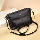 鳄鱼恤百搭女包头层牛皮斜挎包包简约女士单肩包生日礼物T650