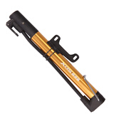 喜德盛（xds）自行车打气筒\/美法嘴迷你铝合金打气筒 金色