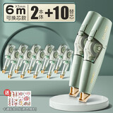 得力（deli）笔型修正带可换替芯涂改带顺畅可偏转修正头不起翘修正液改字带按动式学生用改正修改带 笔形-蔻梢绿 72m【2只+10替芯】