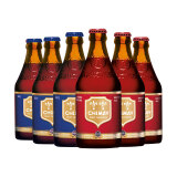 智美（Chimay）红帽/蓝帽 修道士精酿 啤酒 330ml*6瓶 比利时进口 露营出游