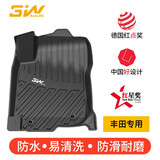 3W适用于丰田汉兰达TPE汽车脚垫塞纳格瑞维亚皇冠陆放专车用防护垫 塞纳脚垫+前排毯+尾箱垫