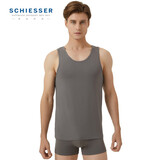 舒雅（Schiesser）男士打底背心【欧洲进口】莫代尔透气家居吊带背心E5/5643V 棕灰 2XL