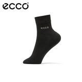 爱步（ECCO）百搭男士短袜  舒适袜子户外运动袜 9085481 黑色908548100101含 1双 均码 3941