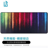 灵蛇（LINGSHE)鼠标垫 900*400*2超大号加厚办公游戏鼠标垫学生电脑桌垫 精密锁边  P13