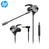 惠普（HP）DHH-3113 有线耳机线控耳麦游戏电脑音乐手机入耳式 3.5mm接口 电脑笔记本手机适用
