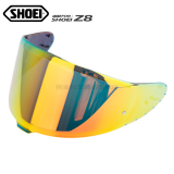 SHOEI日本进口原装镜片防雾贴Z8/X15 Z7/X14 GT-AIR2头盔风镜黑茶电镀 Z8/X15 电镀橙镜片