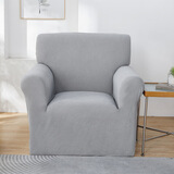 乔乐思单人沙发套全包套懒人全盖沙发罩四季通用沙发垫弹力罩布布艺一套 【兰落灰】加弹加厚防猫抓 小单人S【长90-140cm内适用】