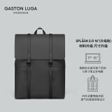 GASTON LUGA原创潮牌设计师背包男双肩包大容量电脑包大学生旅行商务出差 典雅黑16