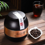 立香园茶化石碎银子糯米香普洱茶熟茶云南古树冰岛老茶头茶叶小罐礼盒装 罐装250克