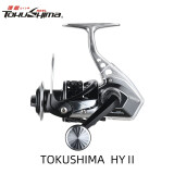 德岛（TOKUSHIMA） 德岛剑锋HY渔轮15轴全金属支架鱼线轮路亚轮矶钓海杆轮纺车轮 HY二代+150米鱼线 5000系列