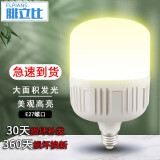 腓立比 节能led灯泡护眼暖光吊灯大功率家用e27螺旋螺口 LED灯泡20W 黄光