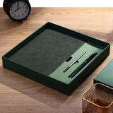 木雷 速写本复古空白本笔记本本子高颜值文具手账本便携大学生错题本摘抄日记本草稿手帐涂鸦素描手绘画画本 A5墨绿【礼盒套装】260页