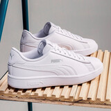 彪马（PUMA）板鞋男女鞋 新款休闲鞋情侣时尚小白鞋透气耐磨滑板低帮运动鞋 365215-07/彪马白 41