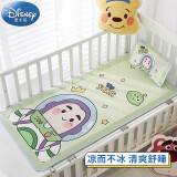 迪士尼宝宝（Disney Baby）婴儿凉席儿童冰丝席宝宝午睡凉席床垫吸汗透气夏季幼儿园凉席两件套 巴斯光年120*60cm