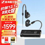 森海塞尔（Sennheiser）IE900/IE600/IE300旗舰级HIFI高保真超宽单动圈单元可拆卸MMCX挂耳式耳机 高保真发烧有线耳机耳塞 IE300+山灵UA1S PLUS 耳放小尾巴