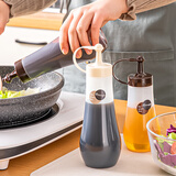 家の物语（KATEI STORY）日本进口食品级挤压瓶蜂蜜瓶沙拉酱挤酱瓶蚝油瓶酱料瓶调料瓶 白色带盖360ml