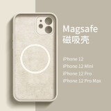 阿斯汀（ATHDDIN） 苹果系列型号手机壳Magsafe磁吸iPhone全包防摔 古董白 苹果X/XS