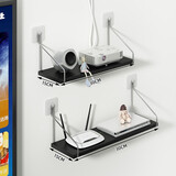 百目源（BAIMUYUANN）墙上置物架一字隔板免打孔客厅厨房卧室现代简约壁挂墙面墙壁搁板