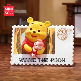 名创优品（MINISO）迪士尼100周年复古邮票盲盒手办摆件玩具生日礼物新年礼物男 单盒