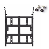 零度世家 3.5英寸机械硬盘支架托架 电脑机箱滑轨导轨 sata3台式机2.5英寸固态硬盘固定架子套 单支架