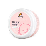 皮皮狗（pipidog）婴儿热痱粉小浣熊儿童宝宝清凉干爽痱子粉带粉扑新生儿成人爽肤粉 皮皮狗婴儿玉米热痱粉140g