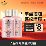 施华蔻 Schwarzkopf 丰盈韧养洗护套装（洗60ml+润60ml）