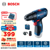 博世（BOSCH） 手电钻充电电钻电动螺丝刀锂电池家用工具箱全套套装GSR120-LI 【2.0Ah×1块电池】