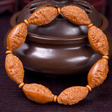 盘道橄榄核雕横财神弥勒兽财神大圣斗战圣佛一念之间橄榄核文玩手串男 斗战圣佛1.6*3.1cm