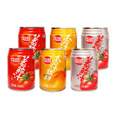 屯河 中粮 果汁饮料果蔬汁 组合 番茄汁（2种各2罐)+杏汁2罐