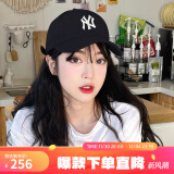 美职棒（MLB）旗舰官网男女帽子虞书欣同款软顶棒球帽秋冬季运动情侣遮阳鸭舌帽 纽约洋基队/黑色/66 F