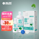 海昌 草本物语舒爽护眼美瞳隐形眼镜护理液360ml+120ml盒套装