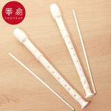 番易竖笛A1p501-练习新手八孔六孔笛子乐器孔小学生大人入门级初学者 六孔其他6孔竖笛+8孔竖笛