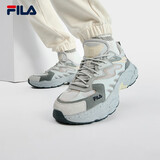 斐乐（FILA）蕨草鞋FERN男鞋户外老爹鞋休闲鞋时尚舒适运动鞋 南极灰/野生鸽-AW 41