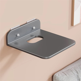 木格格投影仪免打孔支架家用投屏挂架床头挂式架墙面客厅家庭影院固定架 枪灰色小号-免打孔摄像头置物架