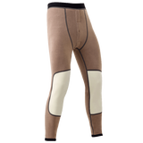 【95成新】京东京造保暖裤男加绒加厚冬季贴片绒裤中厚护膝秋裤打底裤子 深花灰 L  