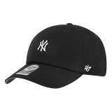 47美版棒球帽子棒球帽鸭舌帽遮阳防晒软顶NY/LA刺绣 47brand出品 黑色(小标NY刺绣)