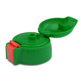 虎牌原装儿童保温杯壶吸嘴吸管组盖杯子盖子配件硅胶600ml水杯吸管头 军绿吸管盖（不含吸嘴吸管）